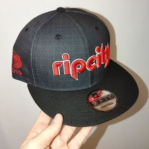 RipCity NBA Portland Trailblazers Snapback Hat New